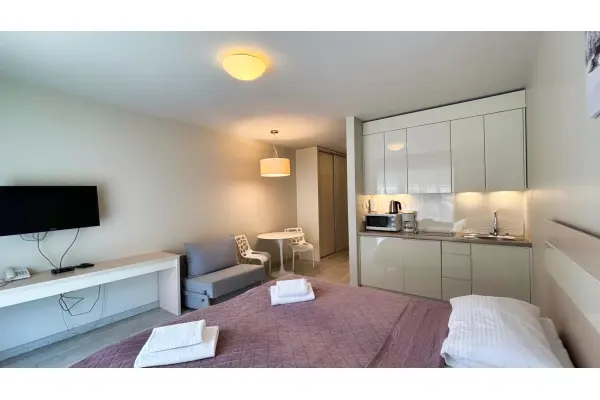 kłodzki, Bystrzyca Kłodzka, Biała Woda, Na Skarpie, Czarna Góra - apartament.