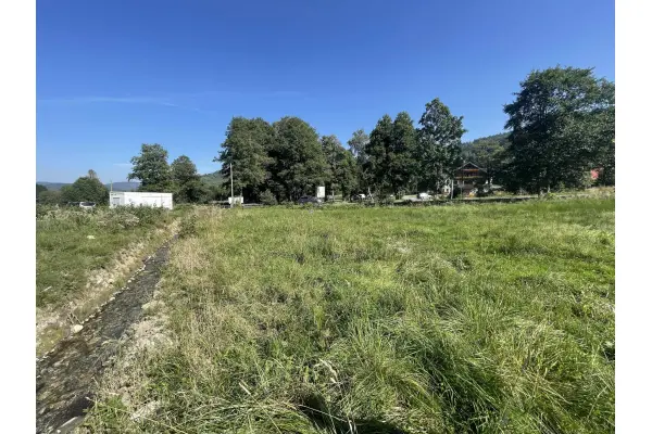 kłodzki, Stronie Śląskie, Stronie Wieś, Działka z potokiem