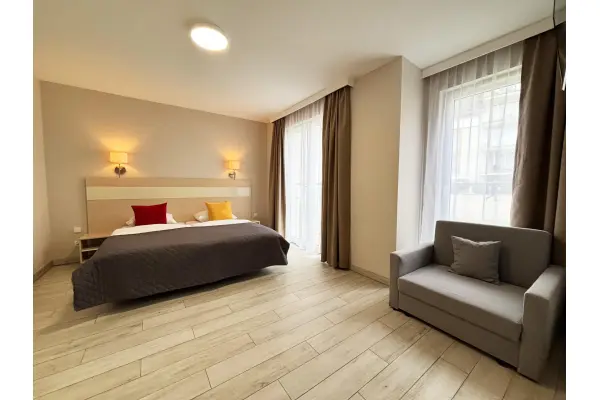 kłodzki, Bystrzyca Kłodzka, Biała Woda, Na Skarpie, Apartament z aneksem i sypialnią - Resort Czarna Góra