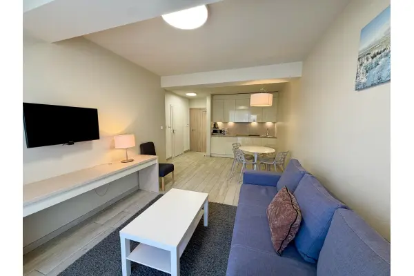 kłodzki, Bystrzyca Kłodzka, Biała Woda, Na Skarpie, Dwupokojowy apartament z miejscem parkingowym w cenie.