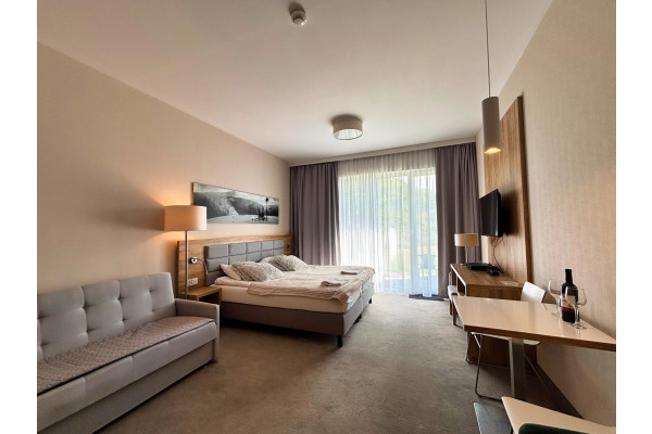 kłodzki, Bystrzyca Kłodzka, Biała Woda, Na Skarpie, Apartament z tarasem - Czarna Góra
