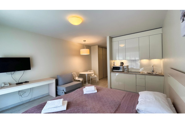 kłodzki, Bystrzyca Kłodzka, Biała Woda, Na Skarpie, Czarna Góra - apartament.