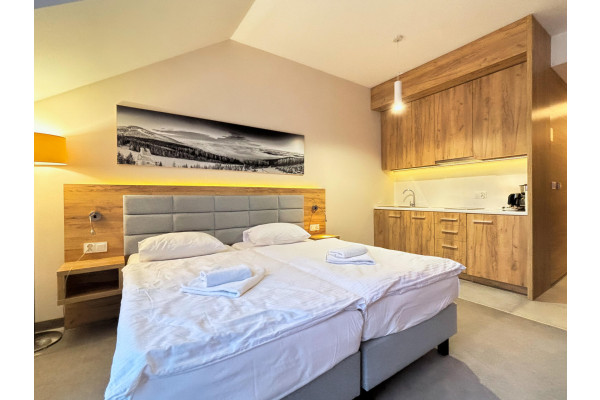 kłodzki, Stronie Śląskie, Sienna, Na Skarpie, Czarna G&oacute;ra, aparatament z  miejscem parkingowym w garażu podziemnym.