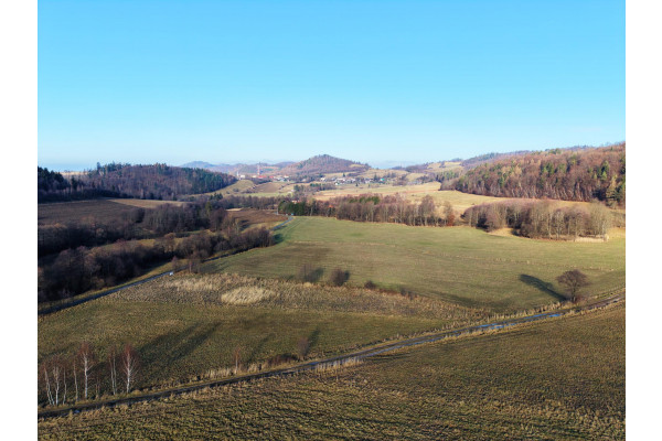 kłodzki, Bystrzyca Kłodzka, Nowy Walisz&oacute;w, Działka z pozwoleniem na budowę 4 dom&oacute;w jednorodzinnych