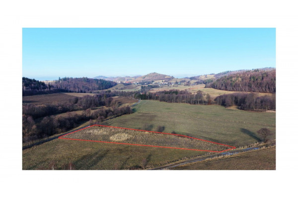 kłodzki, Bystrzyca Kłodzka, Nowy Walisz&oacute;w, Działka z pozwoleniem na budowę 4 dom&oacute;w jednorodzinnych