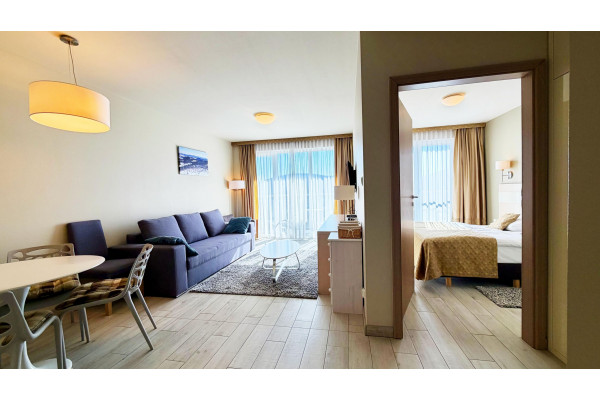 kłodzki, Bystrzyca Kłodzka, Biała Woda, Na Skarpie, Apartament - 2 pokoje Resort Czarna G&oacute;ra