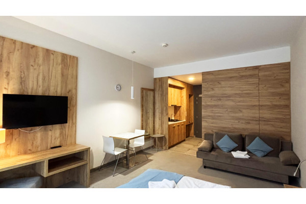 kłodzki, Bystrzyca Kłodzka, Biała Woda, Na Skarpie, Apartament z aneksem kuchennym Resort Czarna G&oacute;ra