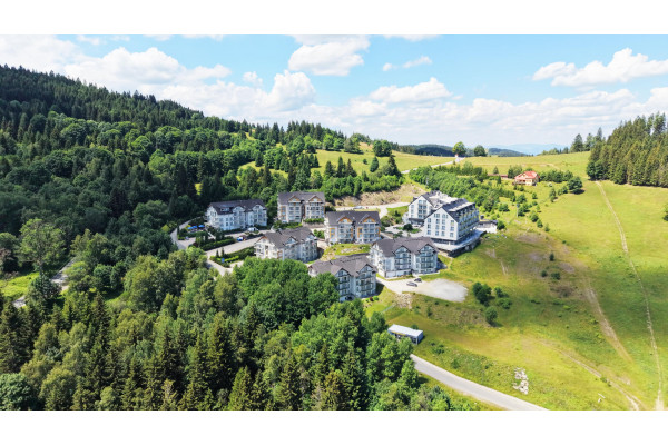 kłodzki, Bystrzyca Kłodzka, Biała Woda, Na Skarpie, Apartament z aneksem kuchennym Resort Czarna G&oacute;ra