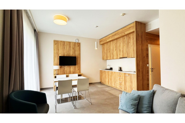 kłodzki, Bystrzyca Kłodzka, Biała Woda, Na Skarpie, Apartament - 2 pokoje Resort Czarna G&oacute;ra