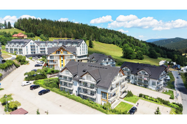 kłodzki, Bystrzyca Kłodzka, Biała Woda, Na Skarpie, Apartament w Resorcie Czarna G&oacute;ra
