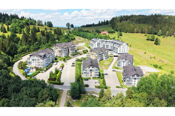 kłodzki, Bystrzyca Kłodzka, Biała Woda, Na Skarpie, Apartament w Resorcie Czarna G&oacute;ra