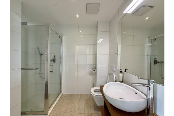 kłodzki, Bystrzyca Kłodzka, Biała Woda, Na Skarpie, Apartament z sypialnią i widokiem na g&oacute;ry.