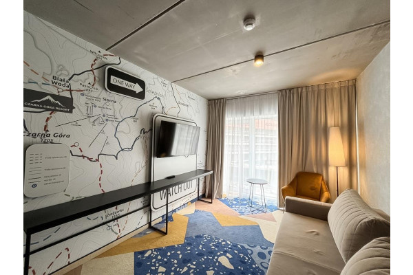 kłodzki, Stronie Śląskie, Sienna, Apartament w samym sercu Resortu Czarna G&oacute;ra.